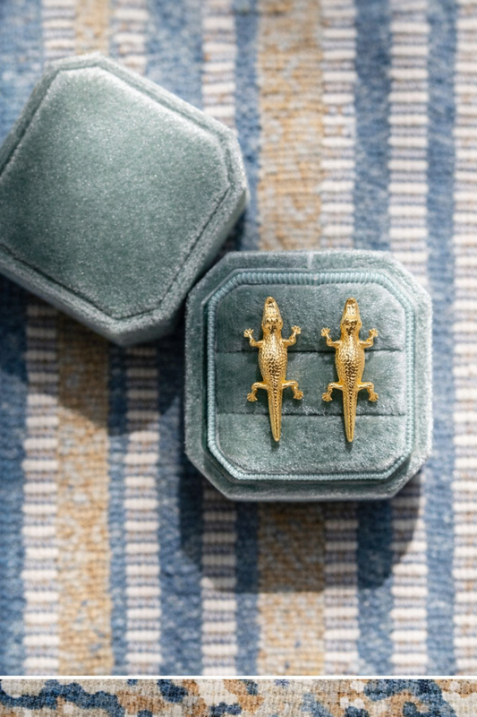 Alligator Earrings