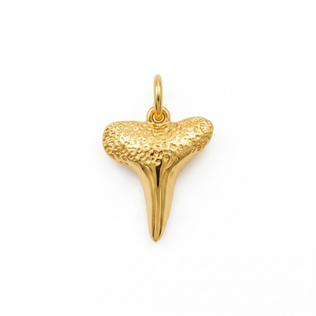 Shark Tooth Charm- Small jump ring