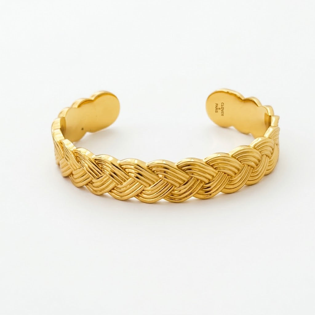 Basketweave Cuff