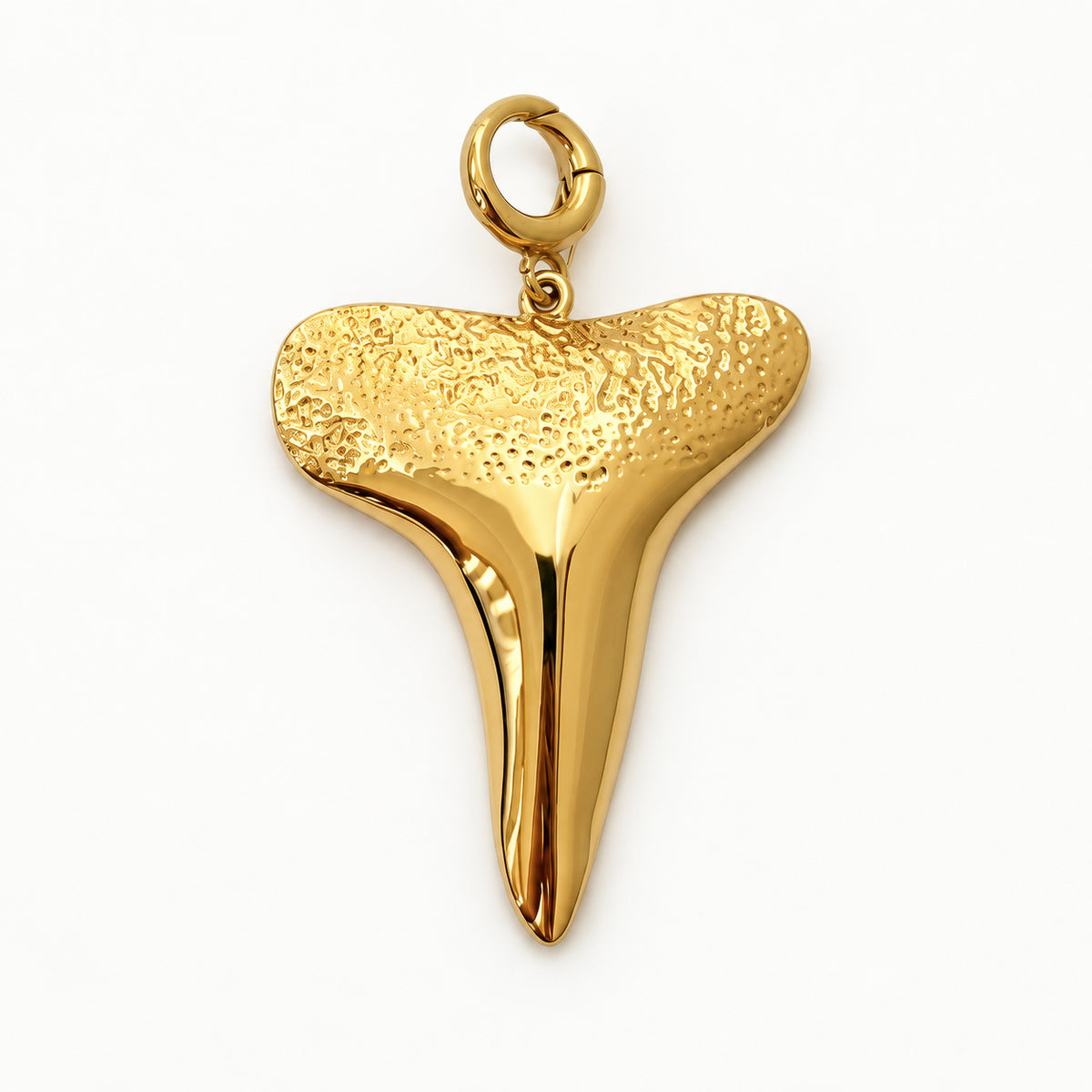 Shark Tooth Charm- Large Holllow