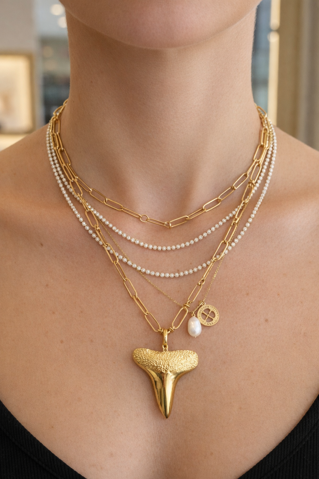 Shark Tooth Charm- Extra Large