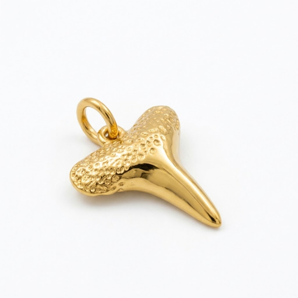Shark Tooth Charm- Small jump ring