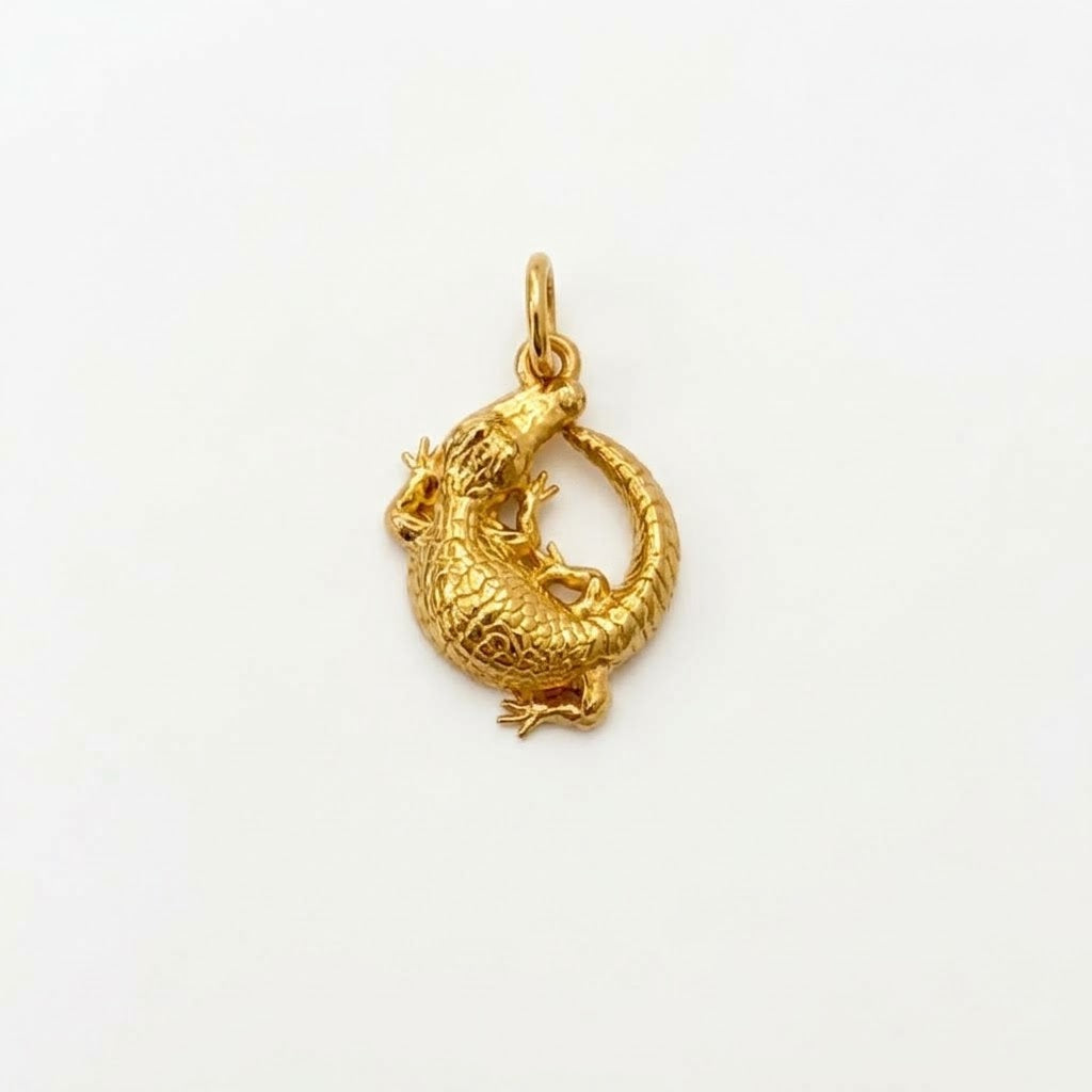 Alligator shell Charm- Small