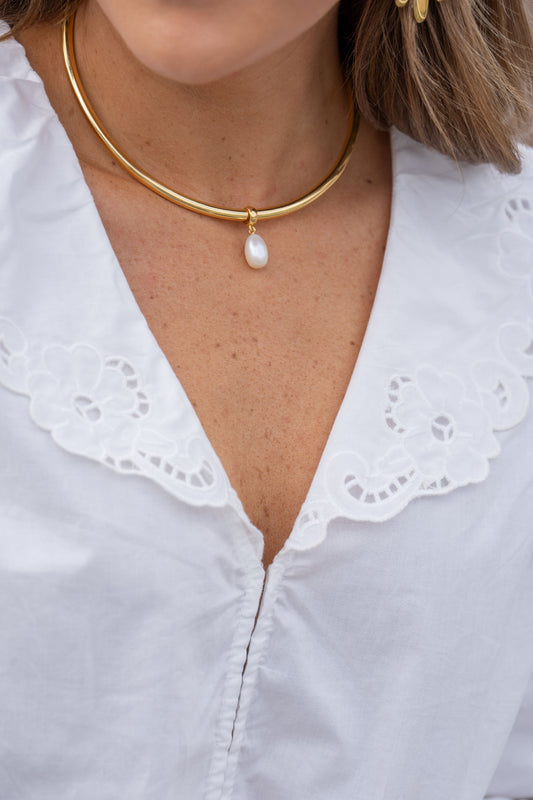 Pearl Collar Necklace